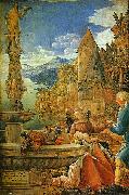 Albrecht Altdorfer Ruhe auf der Flucht oil painting reproduction